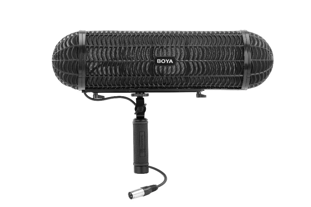 

Микрофоны Boya BY-WS1000, система подвески на лобовое стекло, микрофон для цифровых зеркальных камер Canon, Nikon, Sony