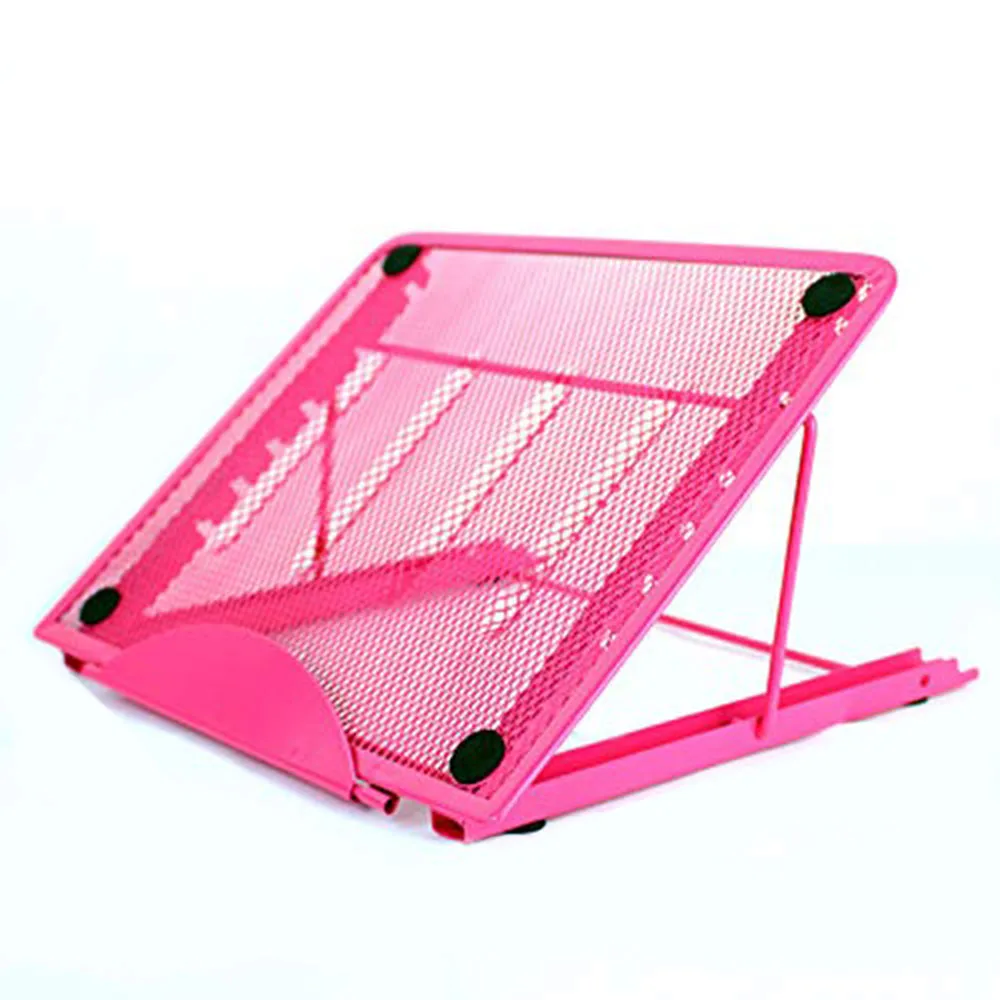 Hot Pink Ventilated Adjustable Light Pad Metal Mesh Stand For XP-Pen Artist Drawing Monitor Huion A2 A3 LED Tracing Light Board
