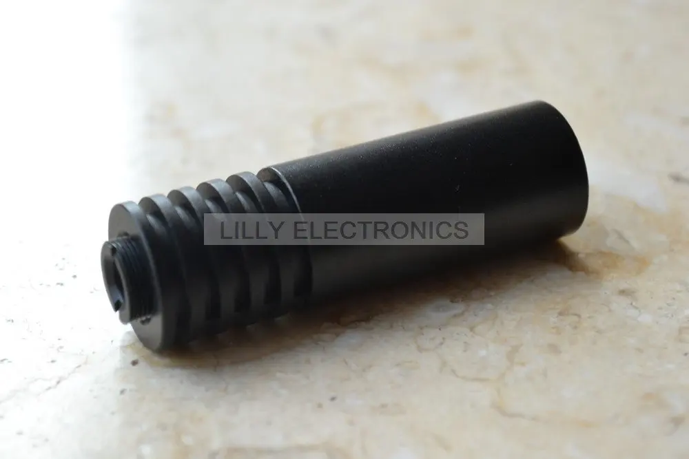 Корпус лазерного диода 16*50 мм 9 0 w/405nm стеклянный объектив|lens brush|diode datalens dvd |