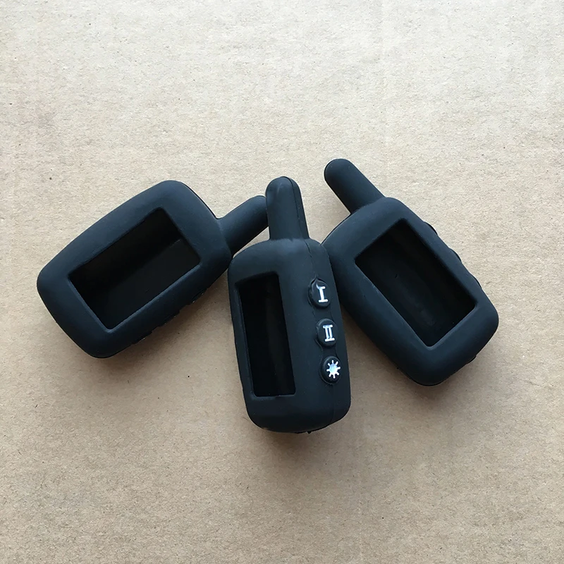 

2017 A9 LCD silicone key case, tamarak for Russian version Two-way car alarm System for StarLine A9 fashion style protect shell