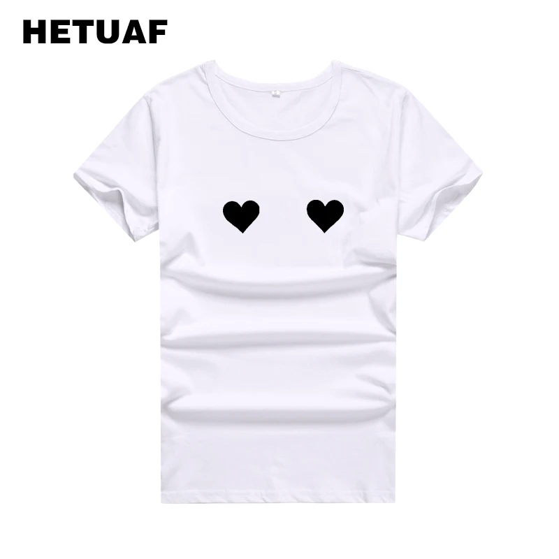 

HETUAF Love Harajuku Graphic Tees Women Ulzzang Korean Style Summer Tshirt Women Tops Tumblr Printed Black White Camisetas Mujer