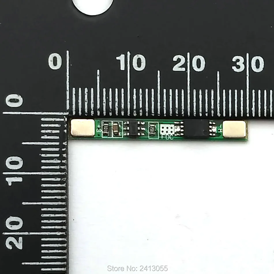 1S 3,7 V 3A литий-ионный BMS PCM плата защиты батареи pcm для 18650 литий-ионный аккумулятор