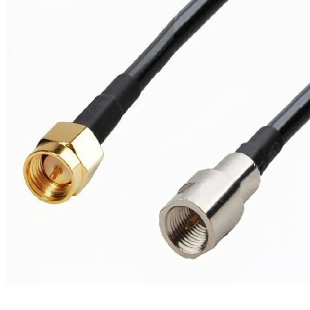 РЧ коаксиальный кабель FME штекер SMA разъем RG316/RG174/RG316D Pigtail|plug connector|sm plugl connector |