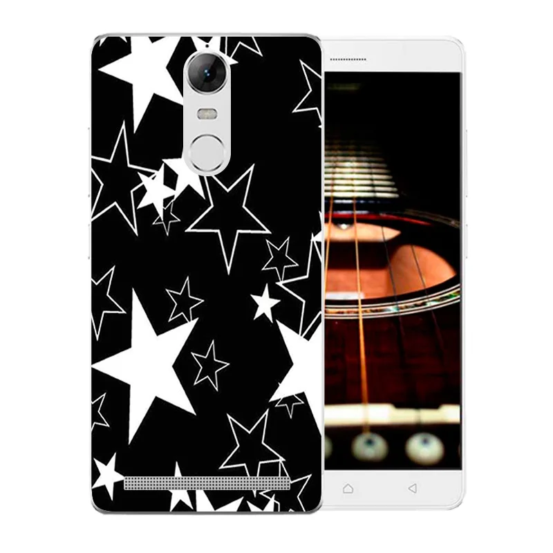 Чехол для телефона Lenovo K5 Note A7020 с цветным рисунком 5 дюймов мягкий силиконовый