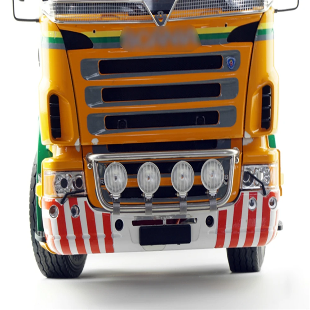 Металлическая фара для 1/14 DIY TAMIYA по супер скидке Scania RC седельный тягач модель