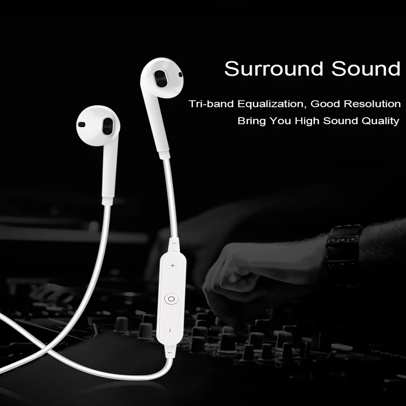 CBAOOO, беспроводные Bluetooth наушники, стерео бас, Bluetooth наушники, гарнитура с микрофоном, спортивные наушники, наушники для всех телефонов