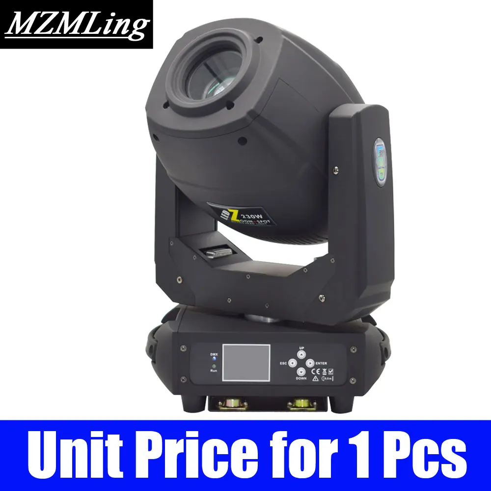 Unit Price for 1 Pcs 3в1 Led 230 Вт точечный/лучевой светильник DMX512 движущаяся головка светильник DJ/бар/вечерние/шоу/сценический светильник Led сценический светильник - Цвет: Unit Price for 1 Pcs