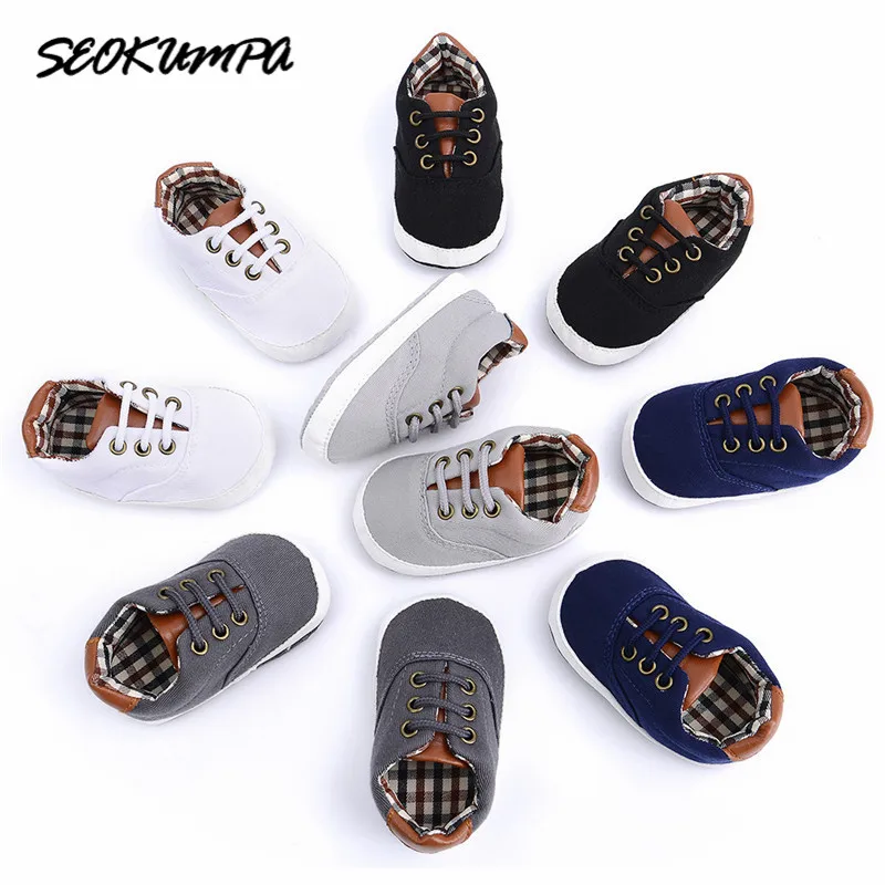 Весенняя коллекция 2019 года Брендовая обувь для новорожденных милая модная