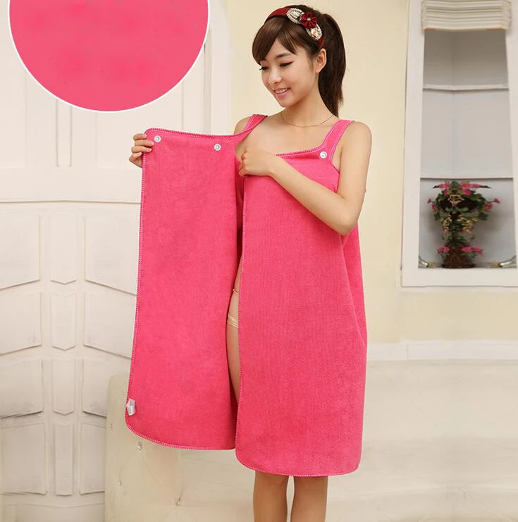 Женщины Ванна Towel Переносной Микрофибры Ткань Beach Towel Роза Красная Мягкая Wrap Юбка Полотенца Супер Абсорбент Домашний Текстиль Горячей Продажи - Цвет: rose