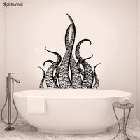 creative home decor octopus tentacles vinyl wall sticker for living room bathroom sea ocean animal art decals brand murals z216
