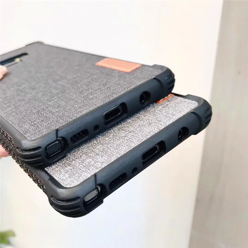 Кожаный чехол для телефона samsung note9 note8 s8/s9 plus четырехугольный ударопрочный