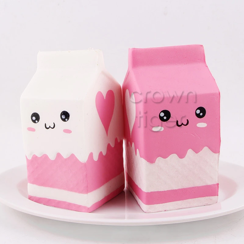 Kawaii антистрессовый милый мягкий медленно поднимающийся Единорог панда персик ПУ Мягкий какашка зуб торт крем игрушки Squeeze fun Squishes игрушка