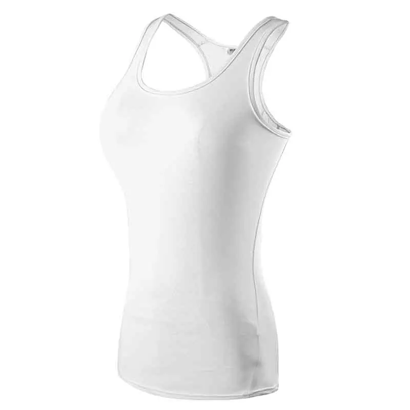 2019 Women Yoga Vest training Tight Tops Gym Fitness Quick dry Black Tank Top Word Sport t Shirt | Спорт и развлечения