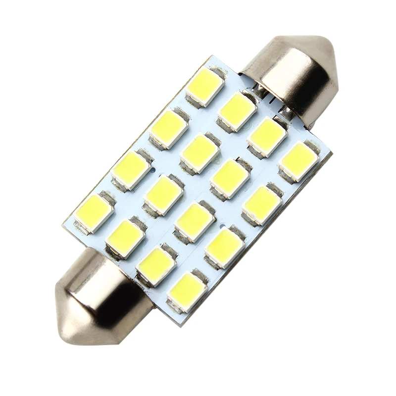 LEEPEE 16SMD Dome 3528 41 мм Автомобильный светильник для чтения BMW e46 e39 и т. д. автомобильные