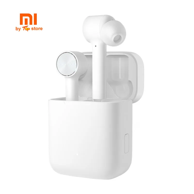 only xiaomi airdots Xiaomi Air TWS Airdots Pro Наушники Bluetooth гарнитура истинная Беспроводная стерео ANC переключатель ENC Авто пауза кран управление спортивные наушники - Цвет: only xiaomi airdots