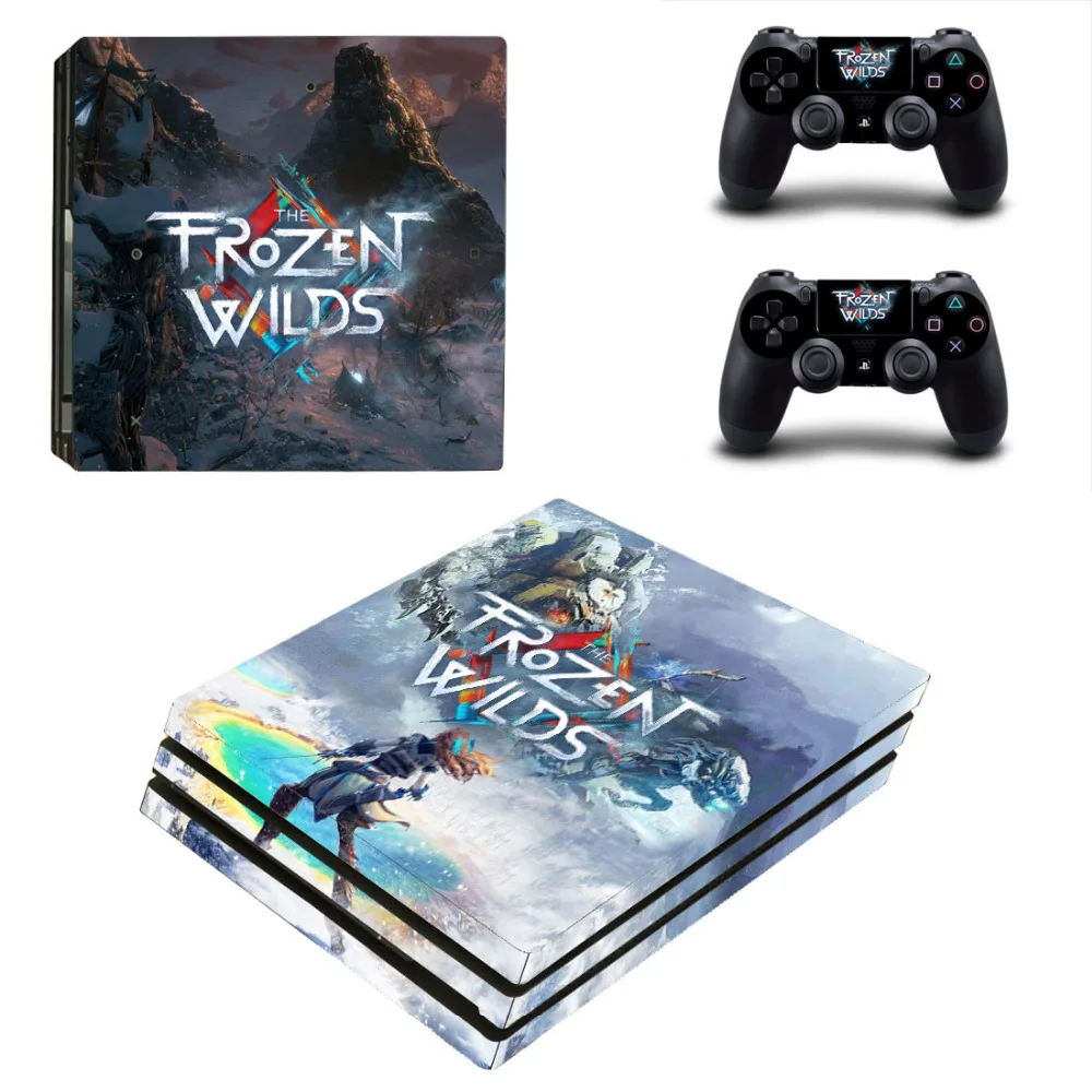 Horizon Zero Dawn Замороженные дикий PS4 Pro кожи Стикеры наклейка для Игровые приставки 4
