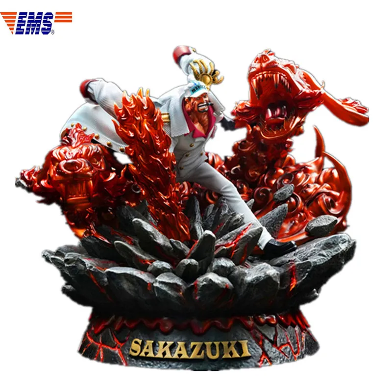 Одна деталь Адмирал флота адмирал Akainu Sakazuki GK смола статуя фигурка Коллекция Модель игрушки X700