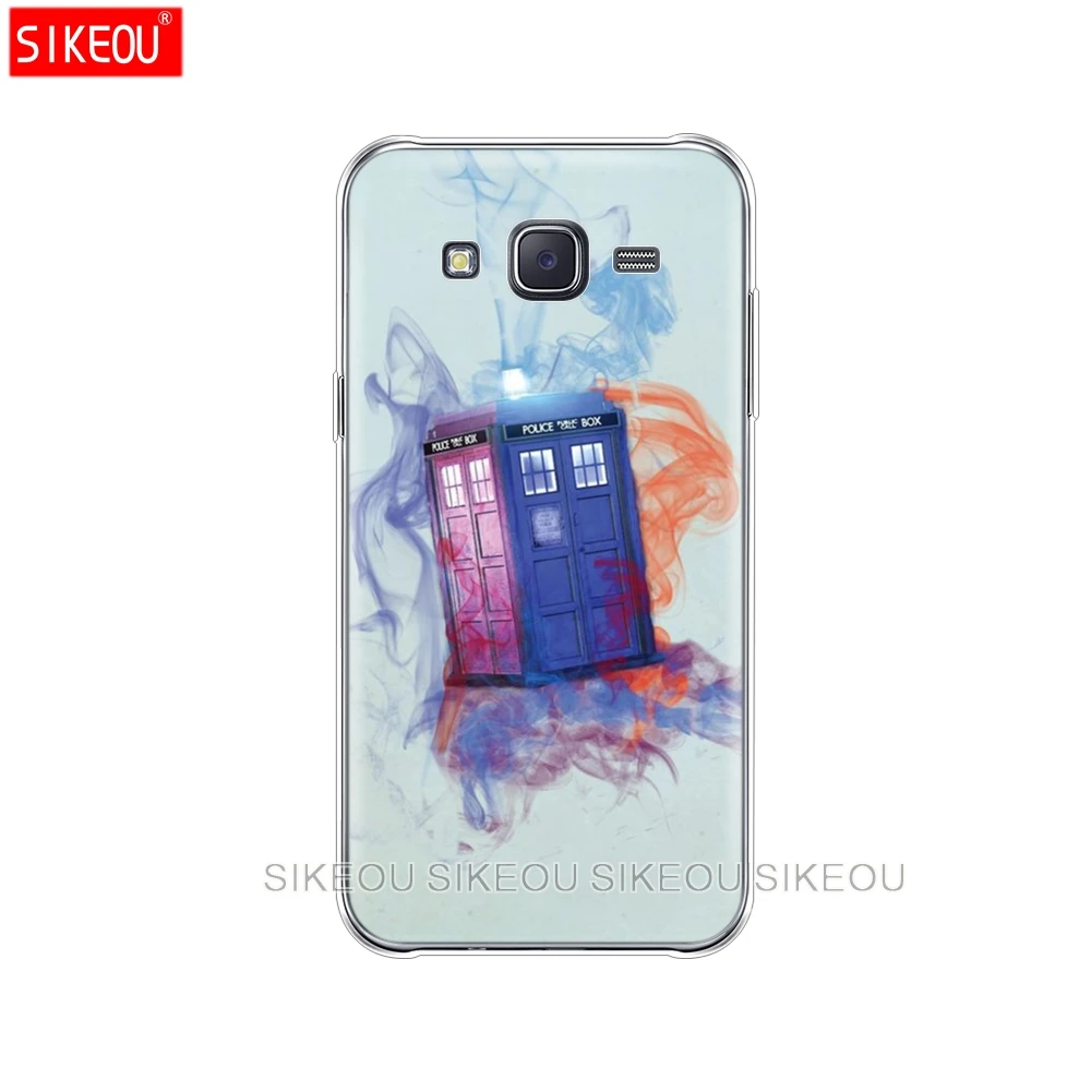 Силиконовый чехол для телефона Samsung Galaxy J1 J2 J3 J5 J7 MINI 2016 2015 prime Tardis Box Doctor Who|Бамперы| |