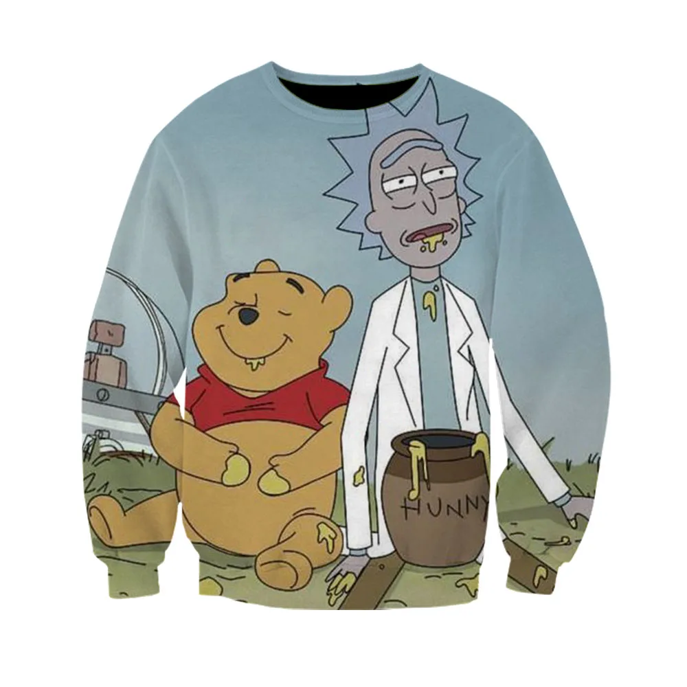 Рик и Морти Sweartshirt для мужчин женщин мужской s обувь мальчиков девочек Кофты