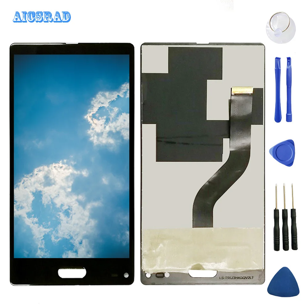 AICSRAD ЖК дисплей для ULEFONE MIX сенсорный экран панель в сборе с рамкой Замена экрана