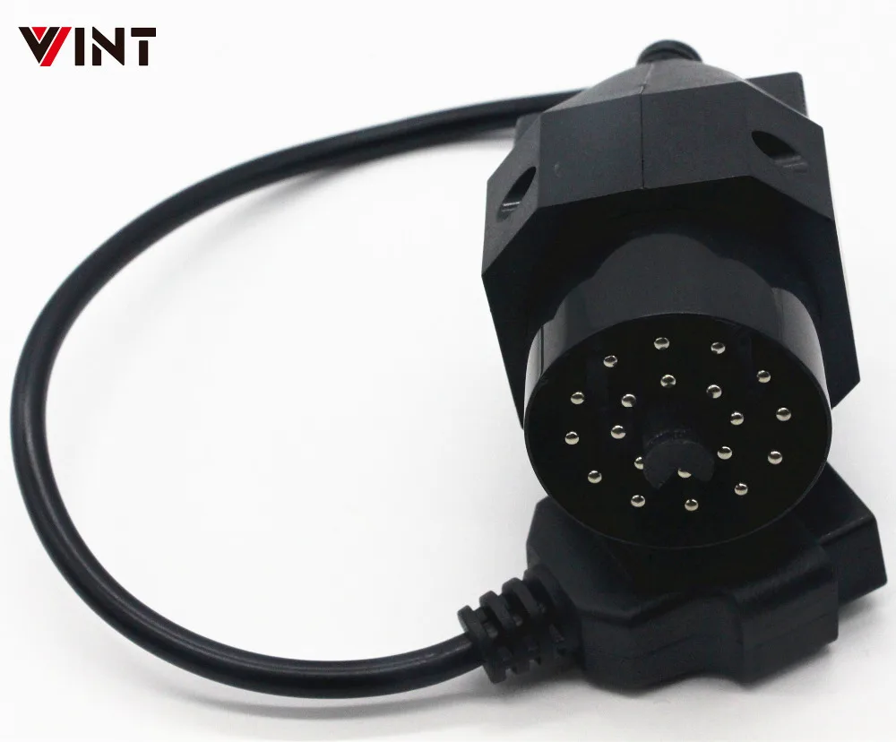 16 контактный гнездовой разъем e36 e39 X5 Z3 OBD OBDII для BMW 20 pin к OBD2|obdii obd|pin femaleobd2 bmw |
