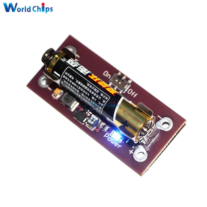 Модуль питания LilyPad повышающий преобразователь батареи AAA до 5 В для Arduino|step up|power