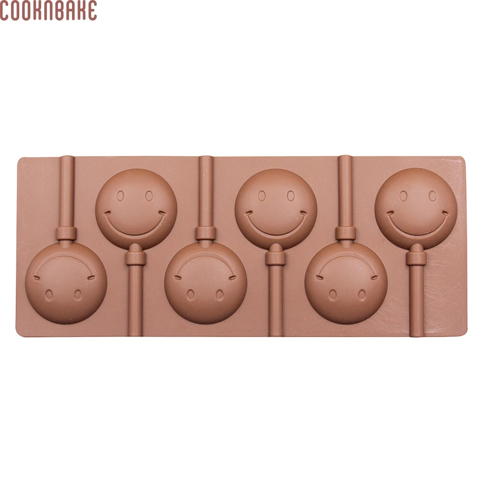 Силиконовая форма COOKNBAKE для леденцов круглая конфет шоколадных инструмент