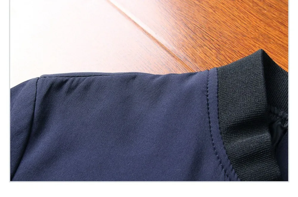 Куртка большого размера 6XL 7XL 8XL 9XL осенняя и зимняя мужская с длинными рукавами с отворотом на молнии с карманом темно-синяя большая повседневная спортивная одежда jac