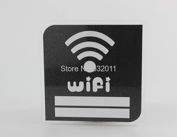Акриловая wifi вывеска доска обслуживание значок стикер на стену|wall sticker|stickers wall