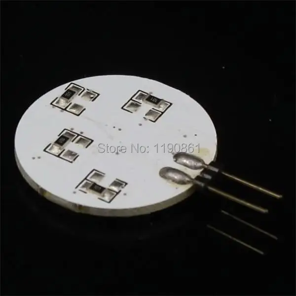 12 В постоянного тока 5050 SMD диммируемая G4 светильник ПА 3 Вт 120 градусов