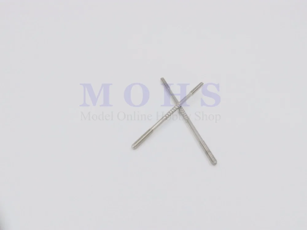 2pcs/lot M2 knurling push pull rod D1.6mm 40mm ~ 120mm rc aircraft airplane connecting | Игрушки и хобби