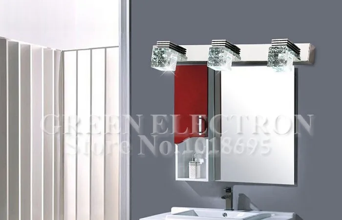 Современные хрустальные светильники для ванной Хрустальная настенная лампа 3