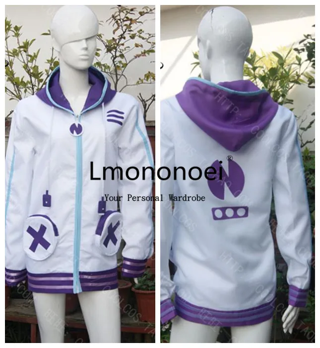 Lmononoei Netune фиолетовое пальто в форме сердца гиперразмерный костюм для косплея