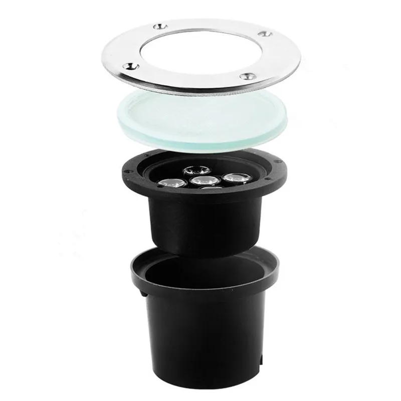 10 Вт утопленный подземный светильник светодиодный IP68 открытый садовый точечный
