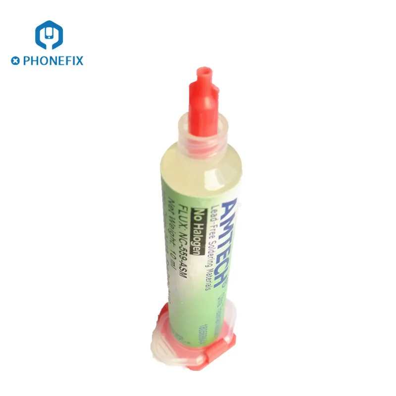 2 pcs PHONEFIX США сделано AMTECH NC-559-ASM BGA PCB без очистки паяльная паста сварочный поток 10cc пайка ремонтная паста - Цвет: 2 pcs