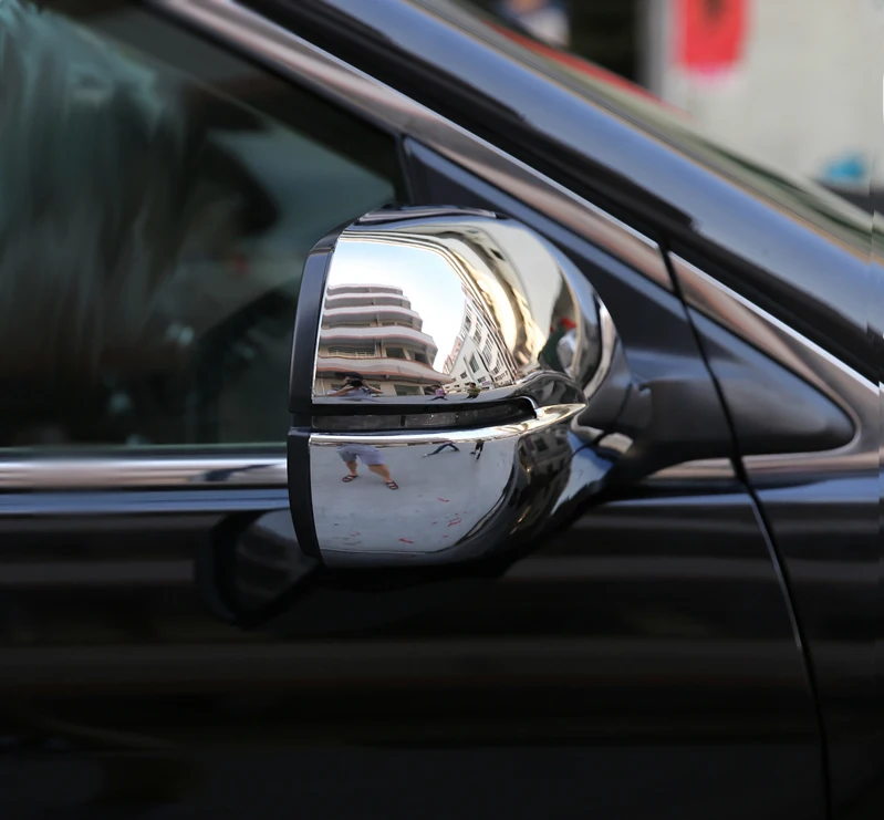 Для Honda CR V CRV 2015 2016 ABS Хромированная боковая зеркальная накладка|chrome side mirror cover|side