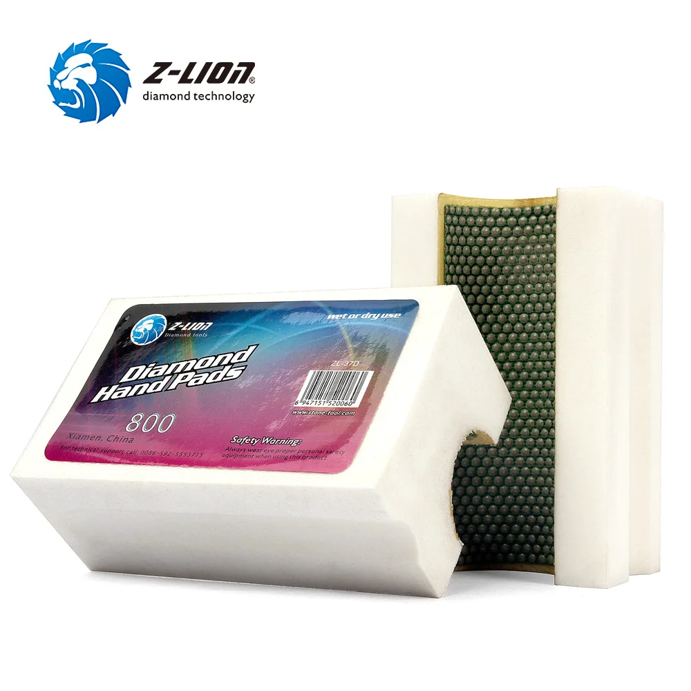 Z LION 4 шт./лот Алмазная ручная полировальная Подушка полимерная подушка из