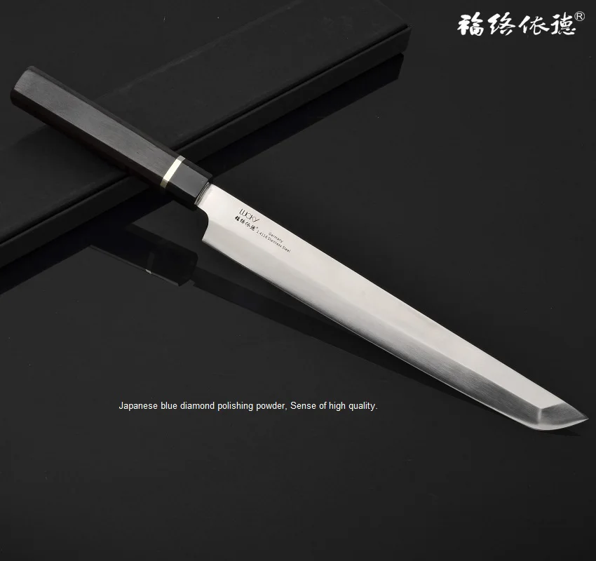 Японский Нож для филе рыбы японский нож немецкий из нержавеющей стали 1 4116