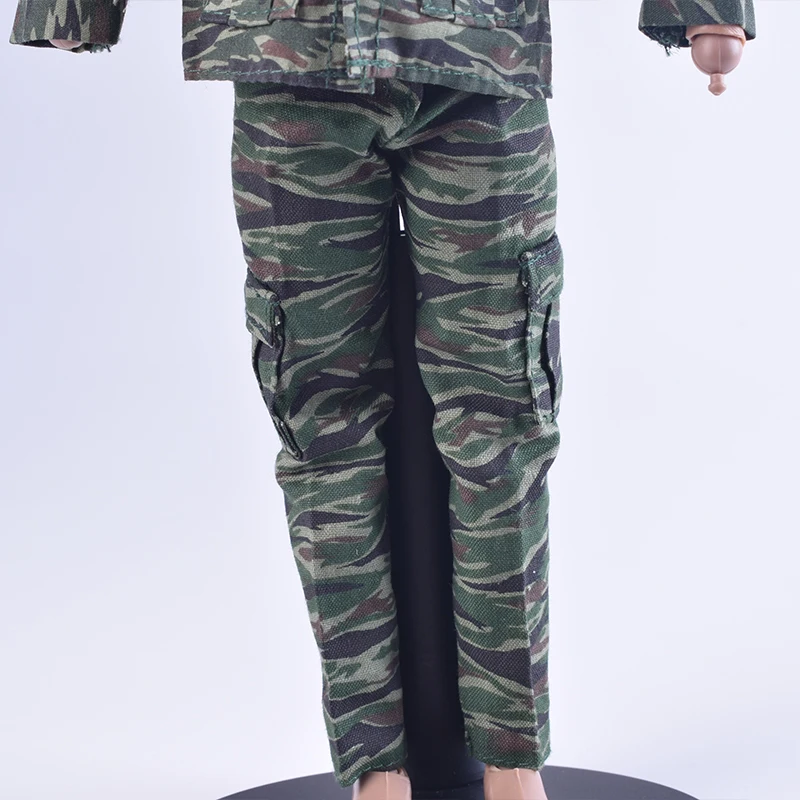 1/6 Sca ActionFigureMilitary форма с рисунком Тигр камуфляжным принтом одежда для девочек