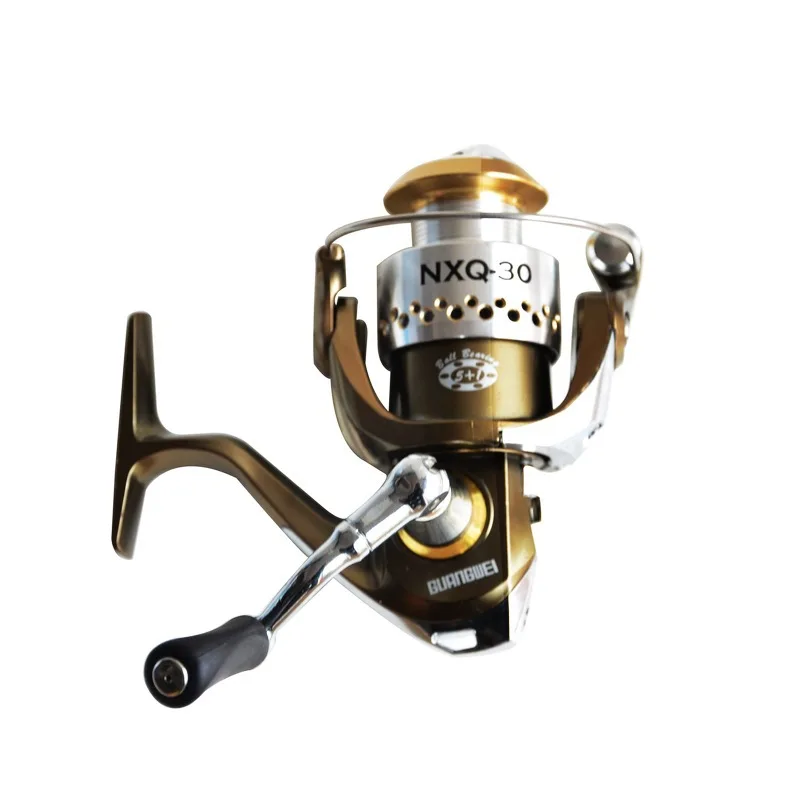 

Guangwei reel NXQ20 / 30/40 / 50-6 before unloading force bearing metal head spinning wheel fishing reel wholesale
