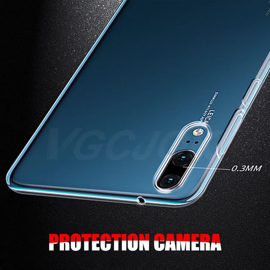 Прозрачный силиконовый мягкий чехол для huawei Y9 Y7 Y6 Y5 Prime P Smart прозрачный ТПУ чехол для huawei P8 P9 P10 P20 Lite Pro