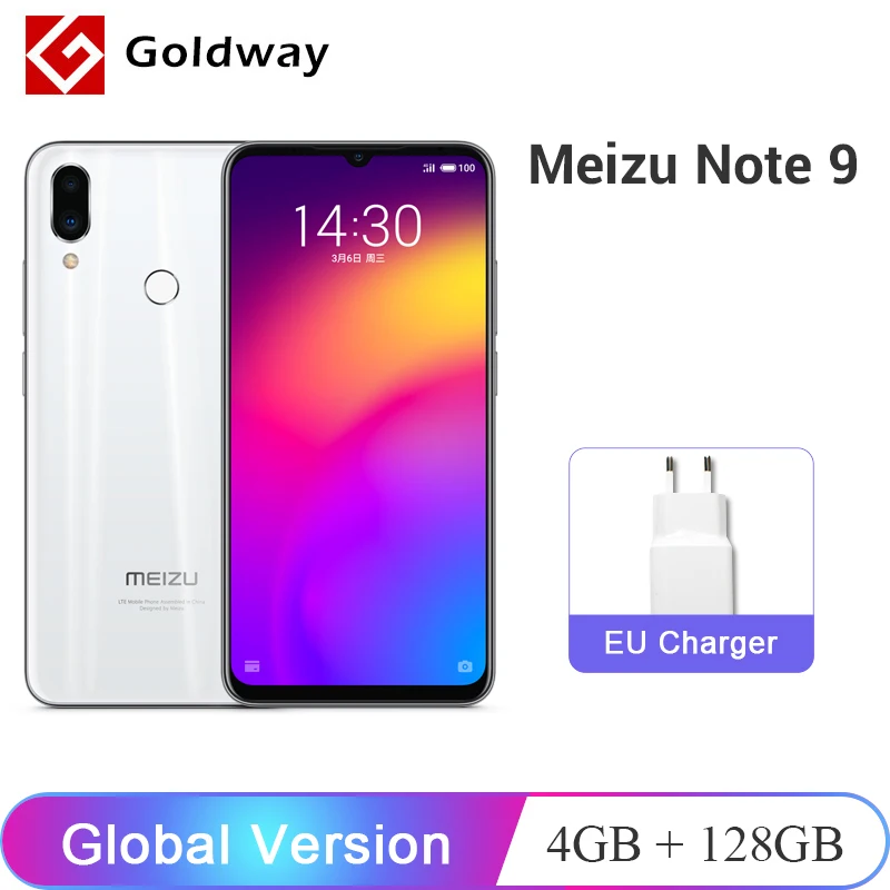 Глобальная версия Meizu Note 9 4 Гб 128 ГБ мобильный телефон Snapdragon 675 четыре ядра 6 2