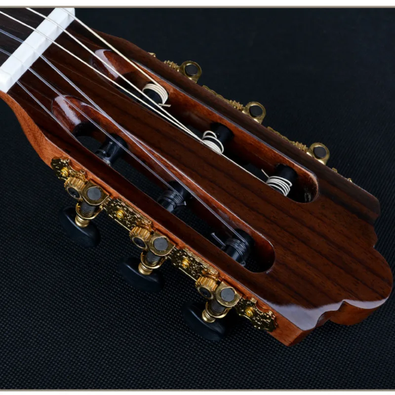 Cutaway Top Solid Cedar Классическая гитара акустическая электрическая нейлоновая струна