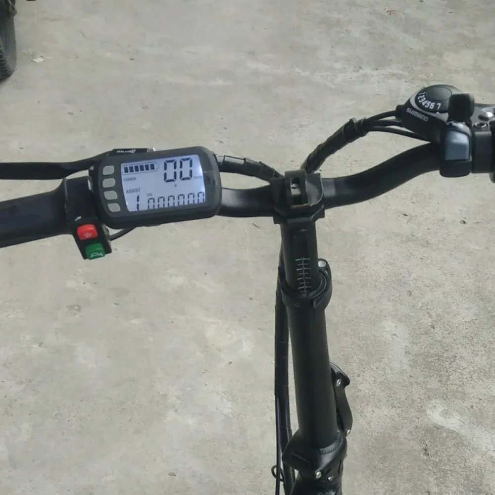 ЖК-дисплей для электрического велосипеда запчасти ebike 36 в 48 250 Вт 350 500 | Спорт и