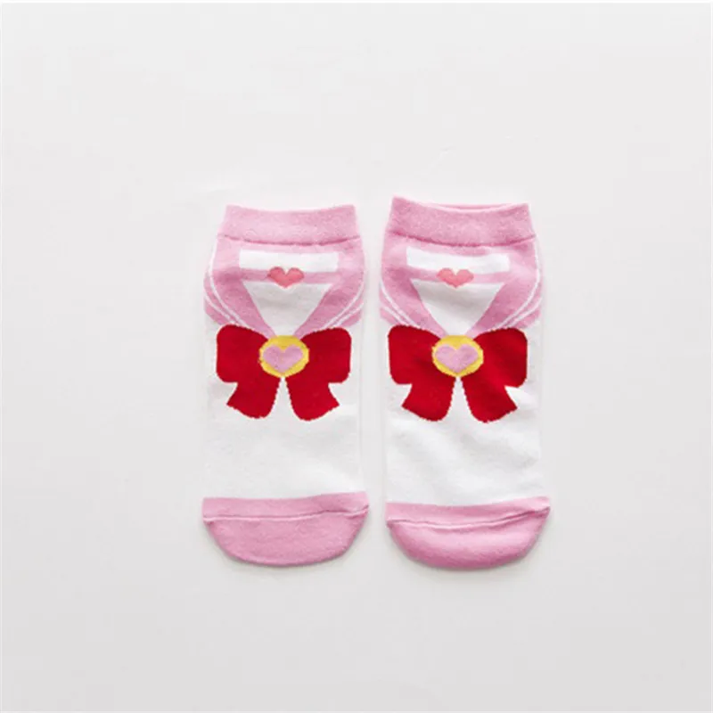 Носки для косплея аниме Sailor Moon мягкие и удобные хлопковые носки сделай