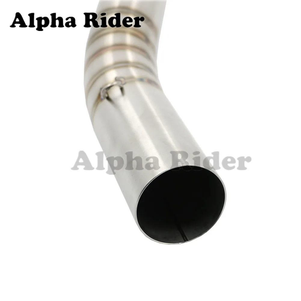 

51MM Exhaust Muffler Front Header Middle Pipe For Yamaha YZF-R6 YZF R6 YZFR6 1998-2017 2016 2015 2014 2013 1999 2000 2001