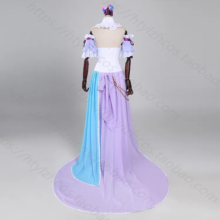 Аниме! Love live! Костюм Tojo Nozomi для косплея белый с ангелом| |
