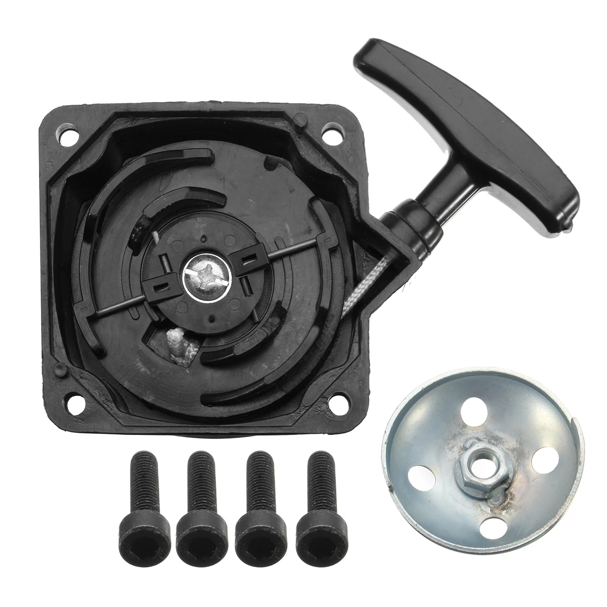 49cc 50cc DR50 Pullstart Pull Cord Start Shim с болтами Midi Dirt Bike Moto легко тянет стартовый элемент для