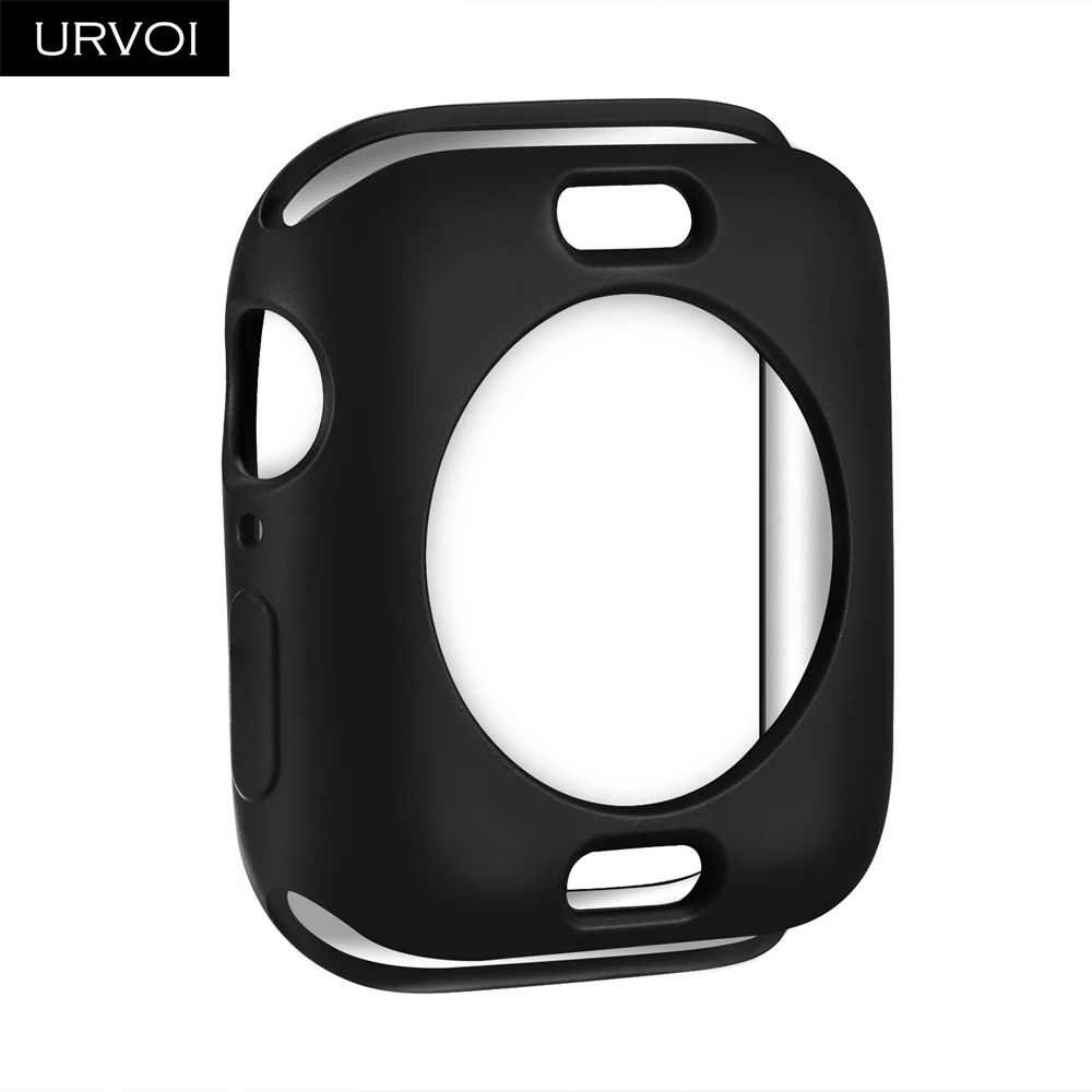 Бампер URVOI для apple watch 6 SE 5 4 3 2 защитный чехол из ТПУ iwatch тонкая облегающая рамка