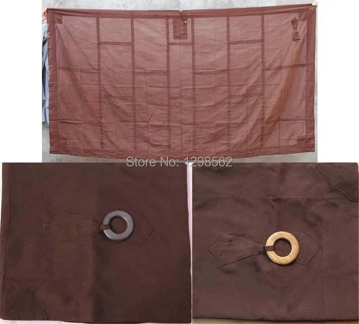 Высококачественный буддийский деревянный пластичок qiyi monk long robeclothes буддистская